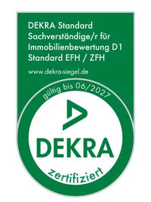 DEKRA Zertifizierung – Immobiliensachverständige D1